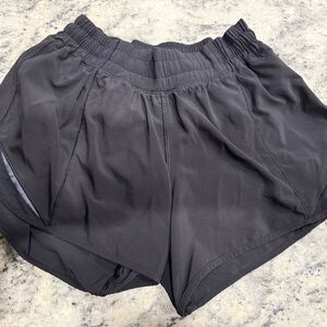 lululemon athletica Black Athletic Shorts
